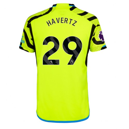 Camisa de Futebol Arsenal Kai Havertz #29 Equipamento Secundário 2023-24 Manga Curta